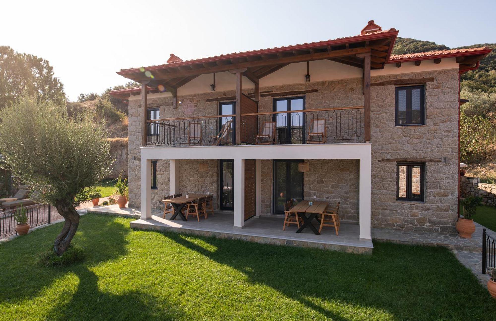Lithos Villas Apollon Сикия Экстерьер фото