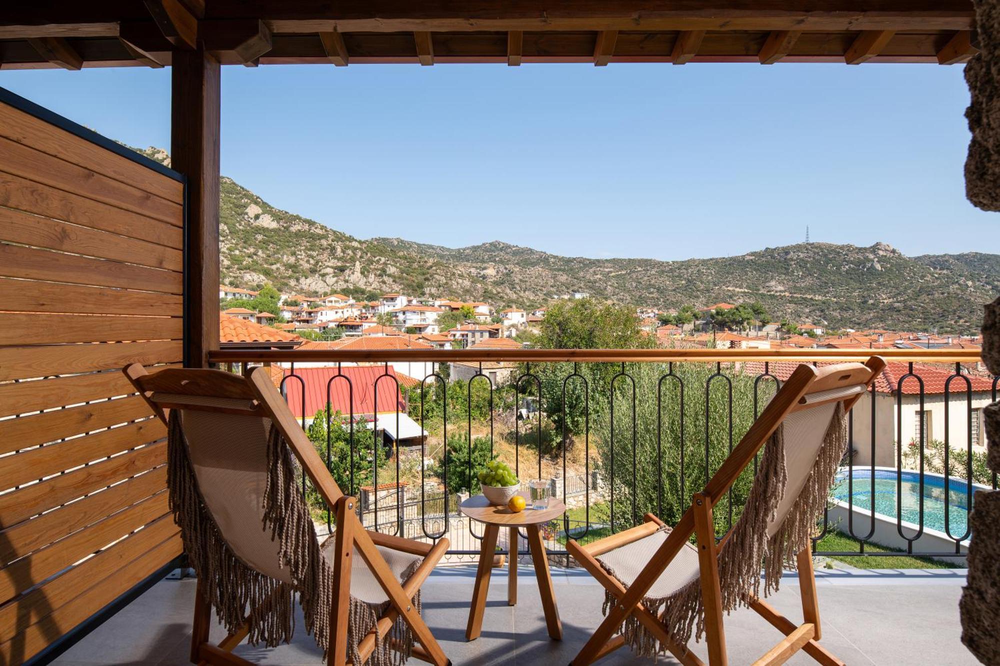 Lithos Villas Apollon Сикия Экстерьер фото