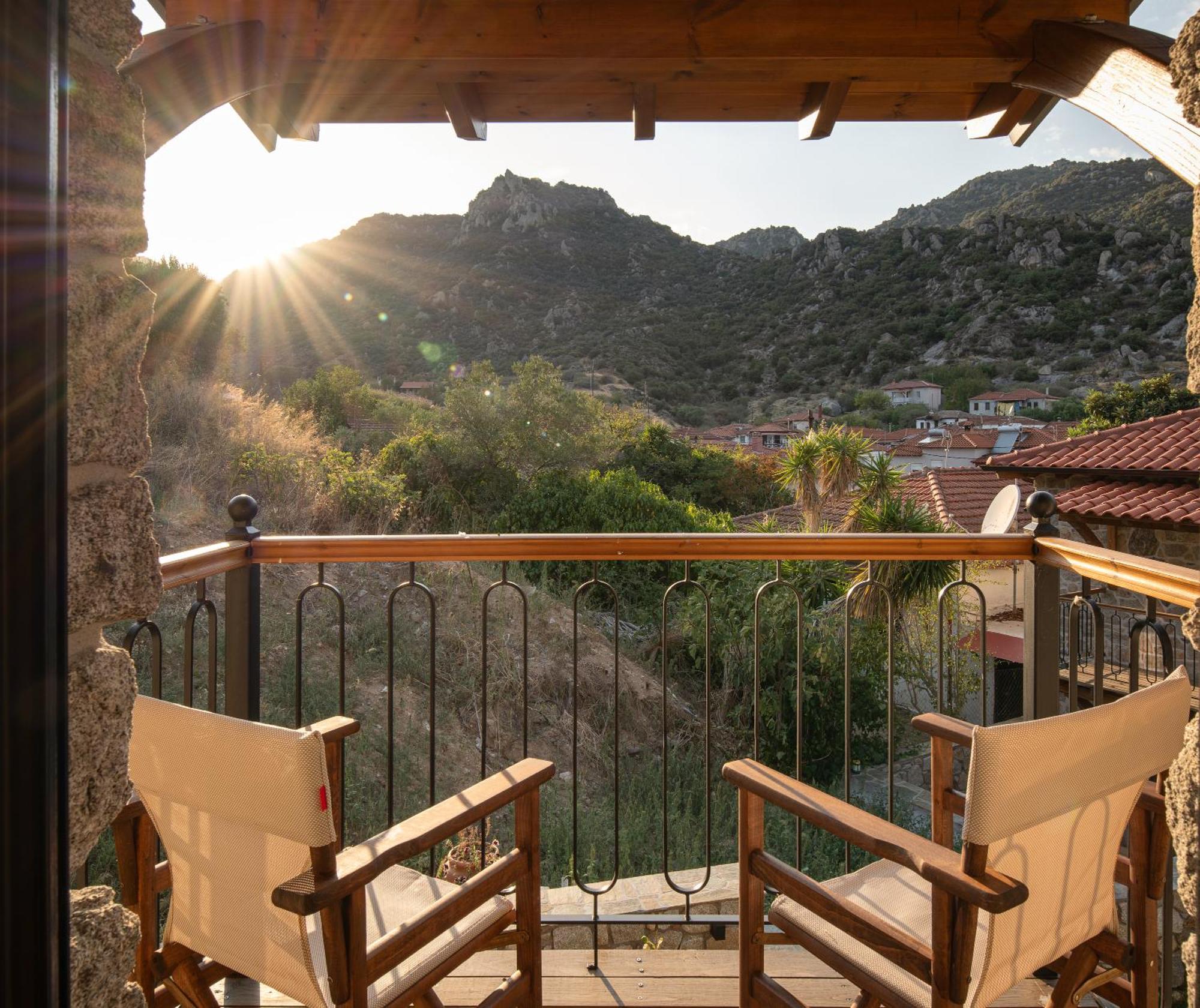 Lithos Villas Apollon Сикия Экстерьер фото