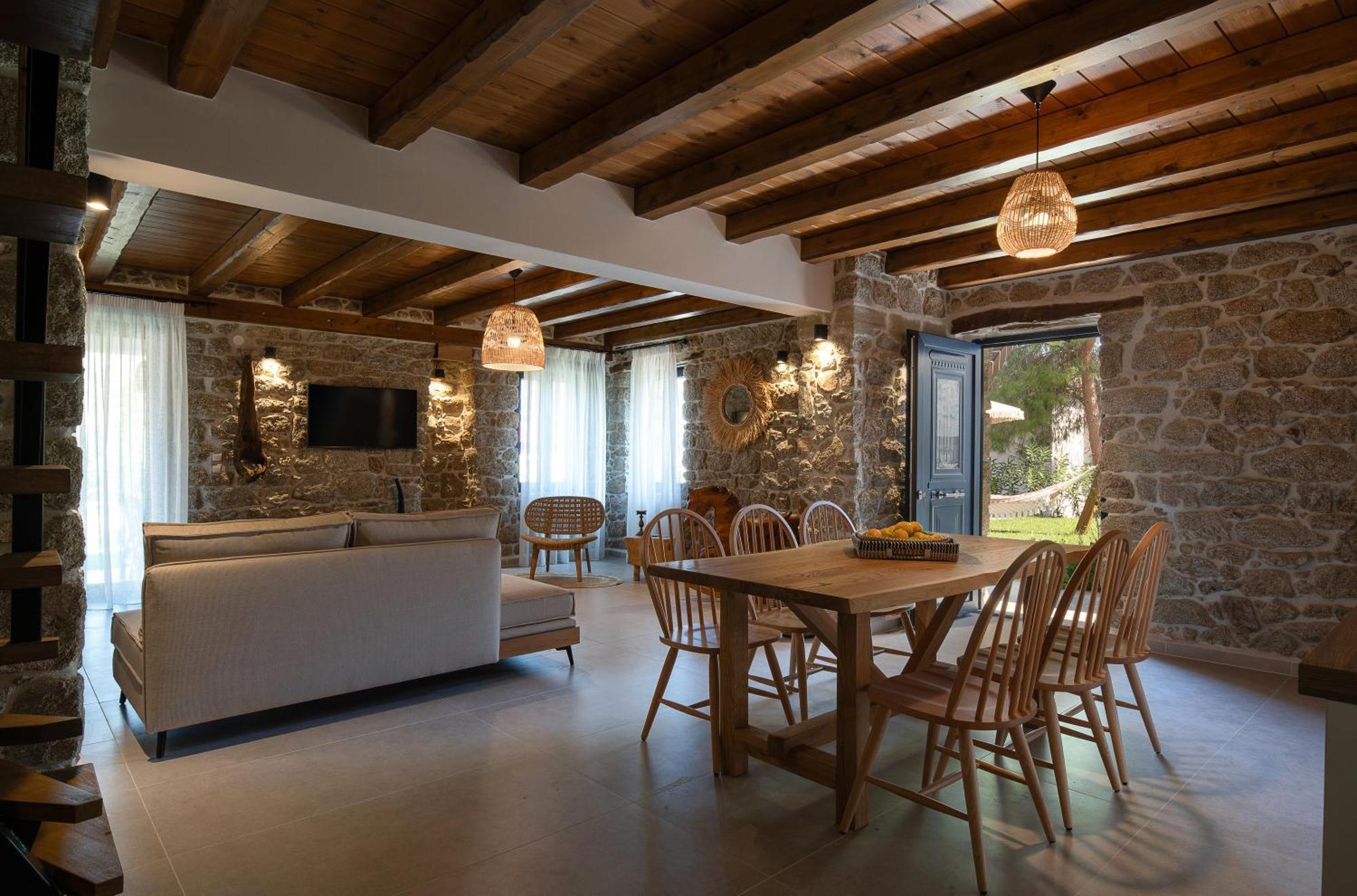 Lithos Villas Apollon Сикия Экстерьер фото